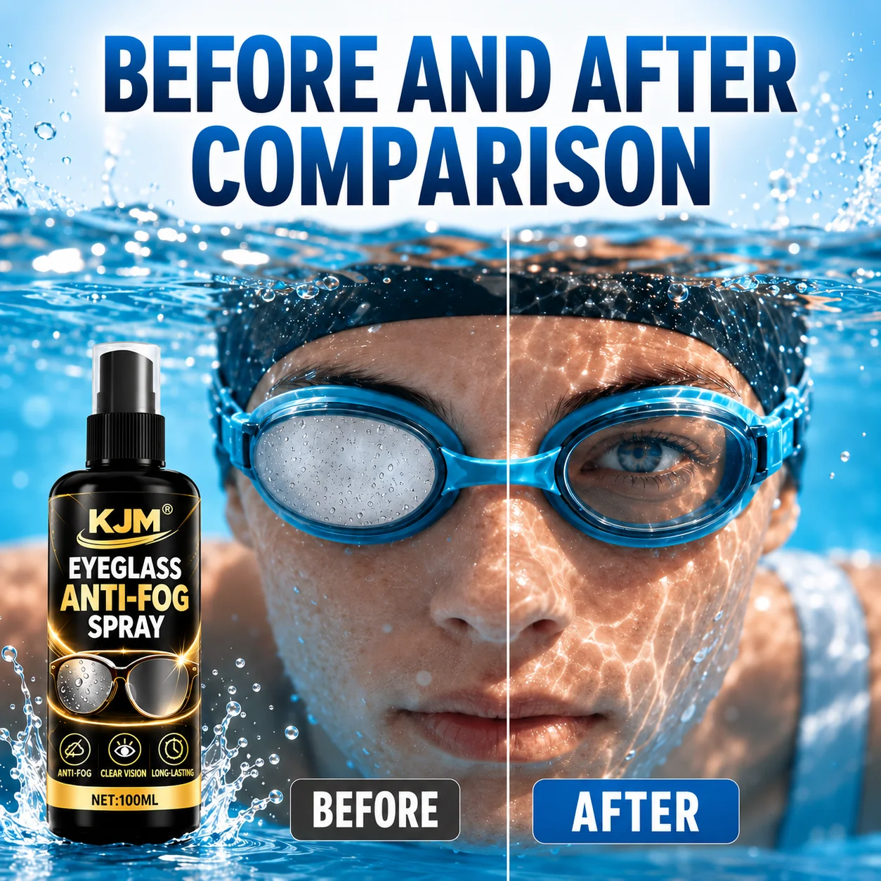 Spray anti-buée KJM pour lunet - Goggles Swim avis et prix