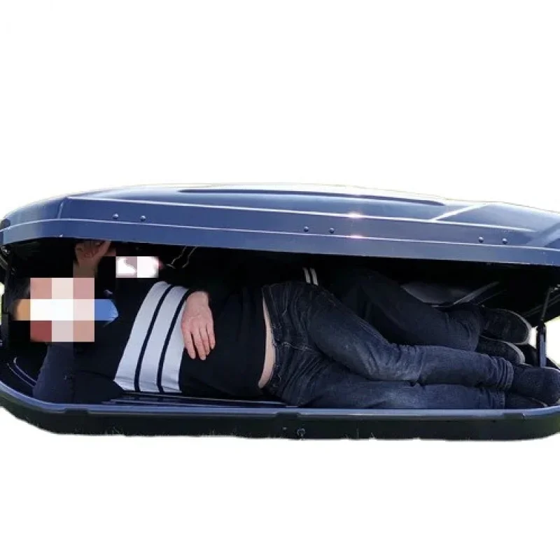 Hongsheng Large Capacity Car Roof Box, Waterproof ABS Material, Maximum Load Capacity, Universal Type