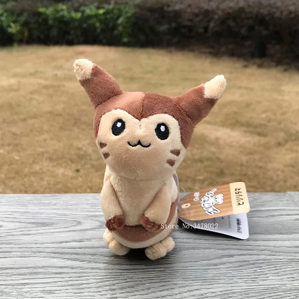 Cute Pokemon Plush Toy Shiny Furret Fit Stuffed Toys Soft Doll