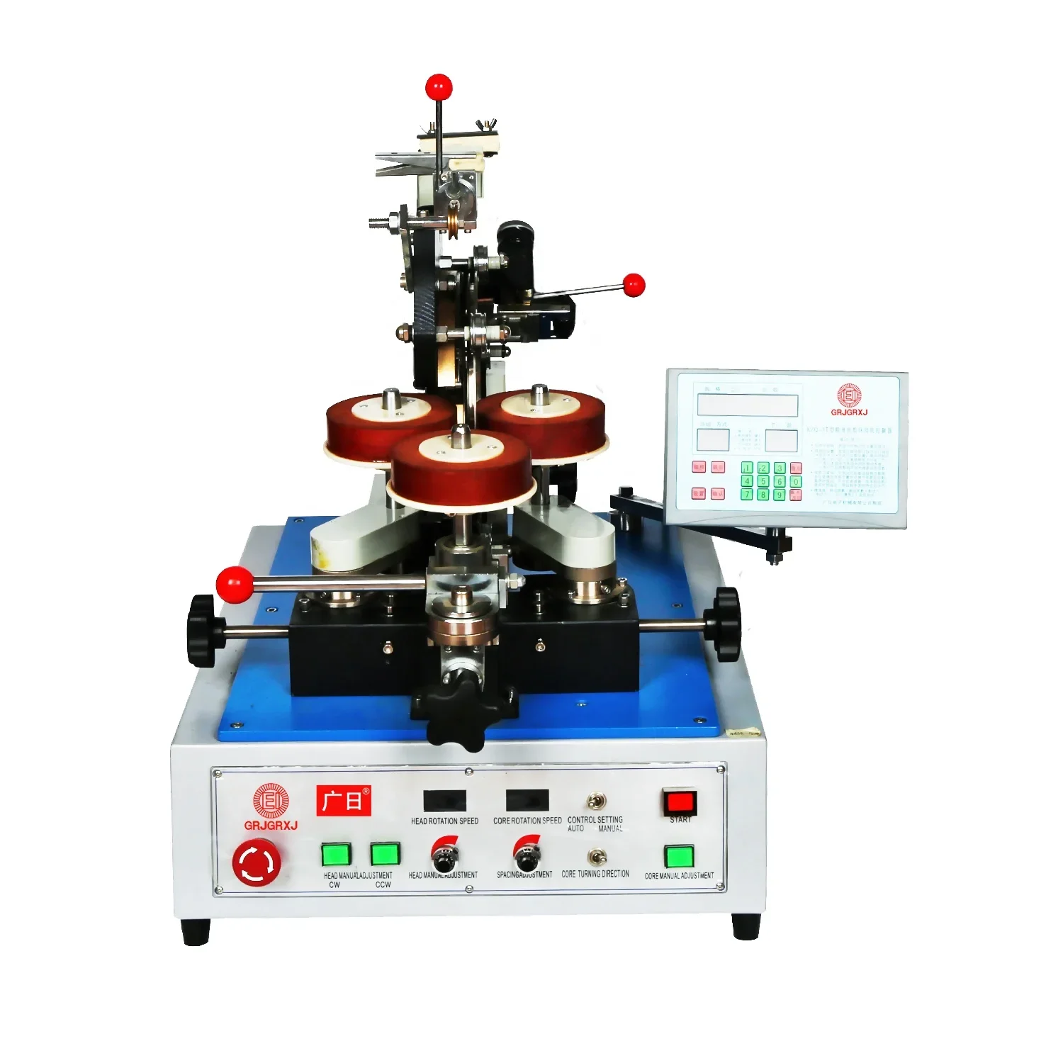 Máquina de enrolamento toroidal de transformador engrenado, ventilador de áudio inteligente, máquina de enrolamento de motor, ferramenta elétrica, máquina de enrolamento de bobina