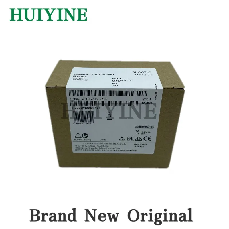 

Original For Siemens 6ES7241-1CH30-0XB0 6ES7241-1CH31-0XB0 6ES72411CH300XB0 6ES72411CH310XB0 PLC Module