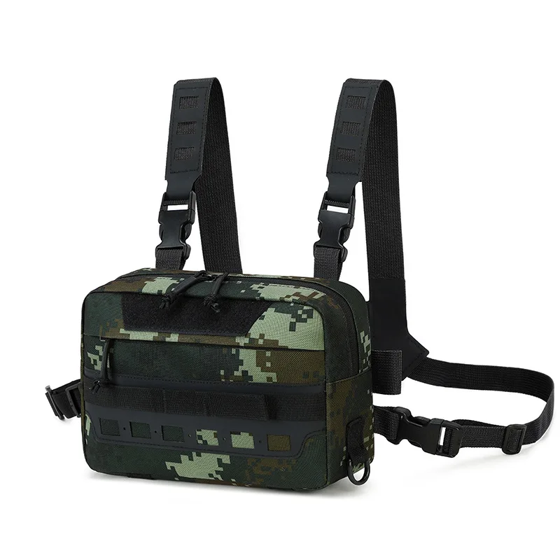 Fishing Multifunctional Double Shoulder Bag for Men and Women Camouflage Sport Backpack Travel Bag light sling bag chest rig sac