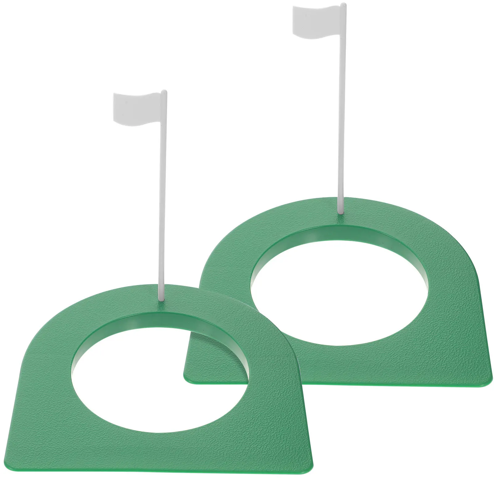 2 قطعة وضع كوب ممارسة ثقب التدريب الإيدز لوازم الغولف المحمولة خفيفة الوزن تصميم المنزل مكتب الصالة الرياضية استخدام وضع البلاستيك #5