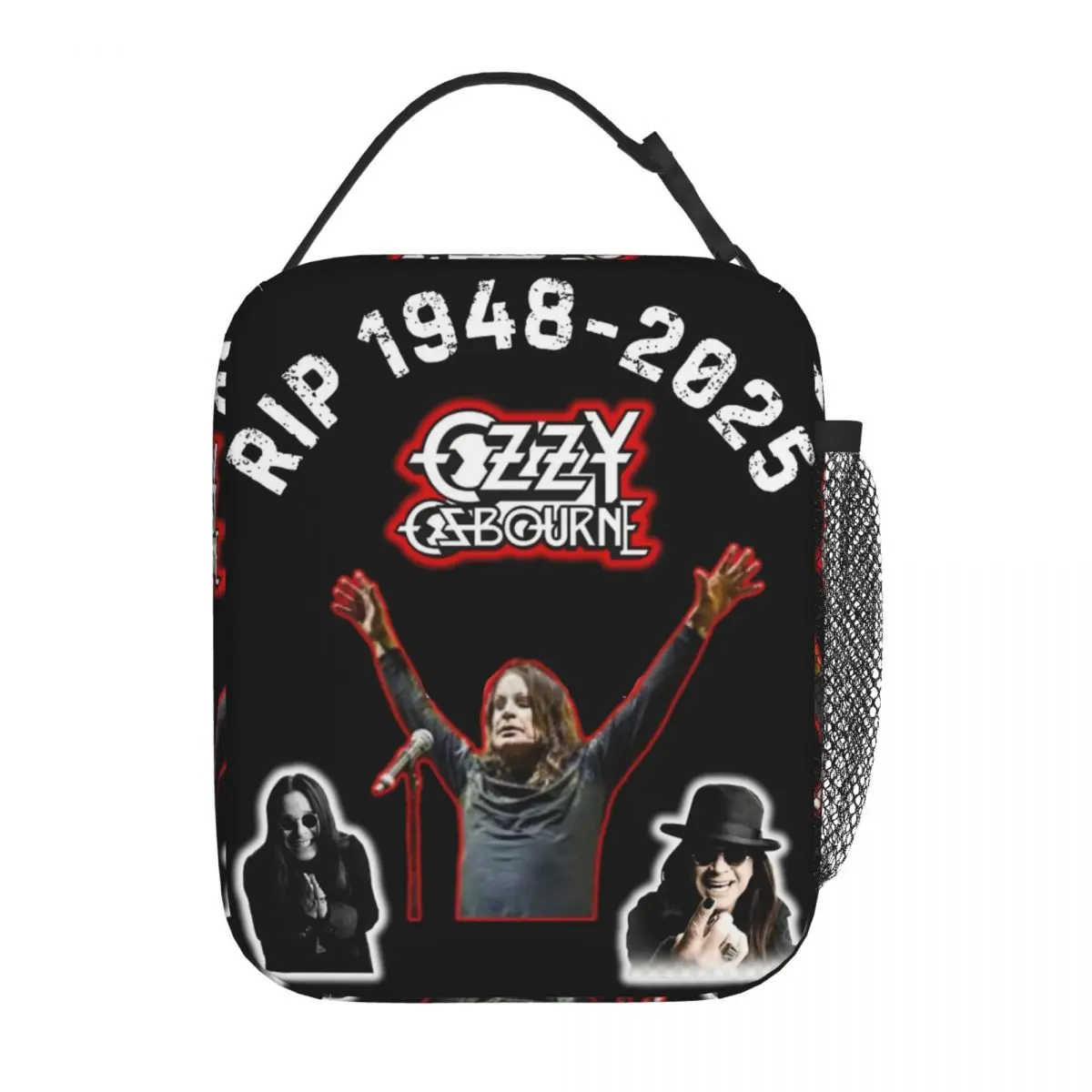 

Ланч-бокс Rip Ozzy Osbourne Product Black Sabbaths Назад в начинающий ланч-бокс для еды Многофункциональный холодильник Термальный ланч-бокс
