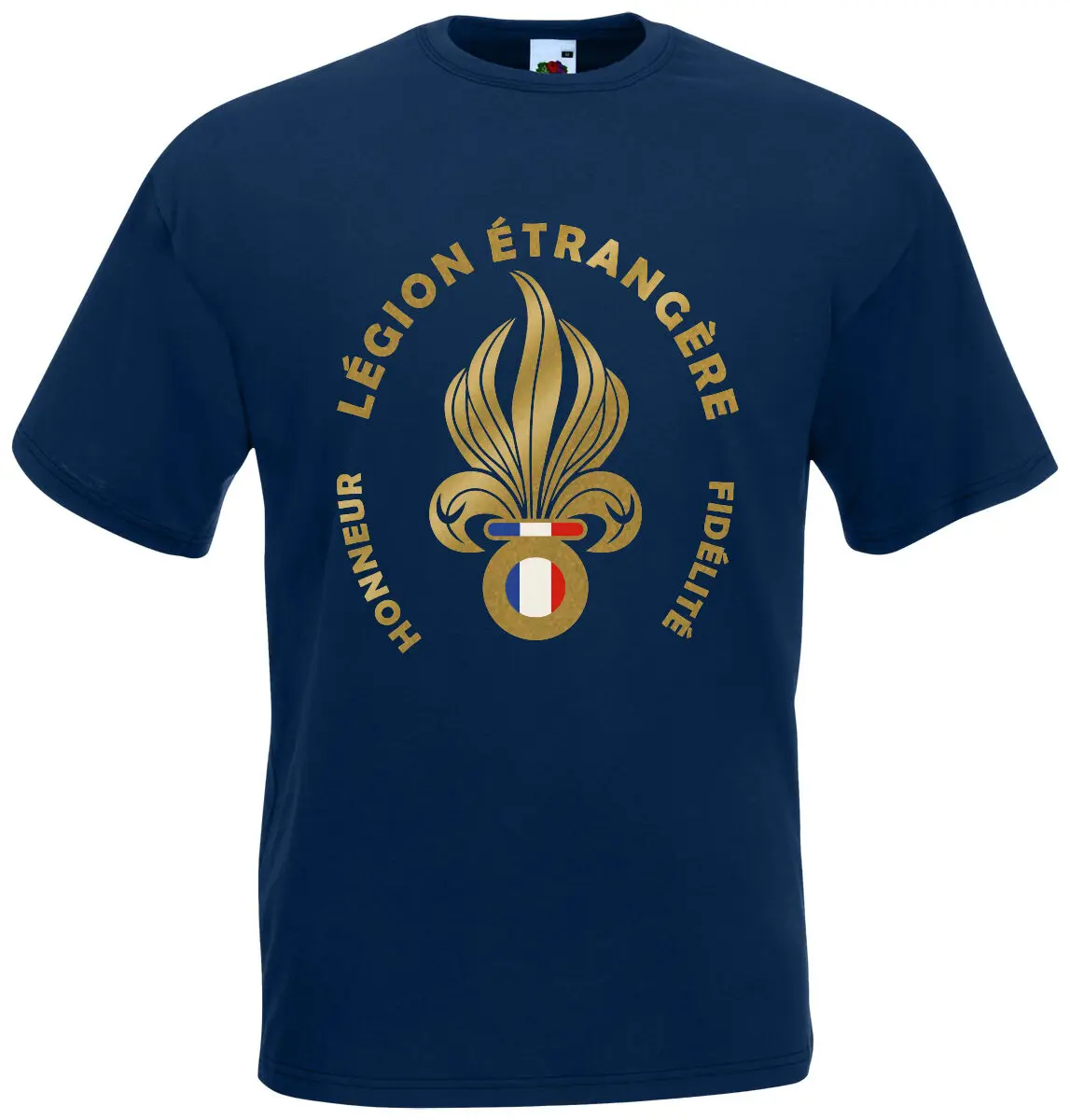 Legion Etrangere French Foreign Regiment Granate Logo Printed T-Shirt. Summer Cotton Short Sleeve O-Neck Mens T Shirt New S-3XL