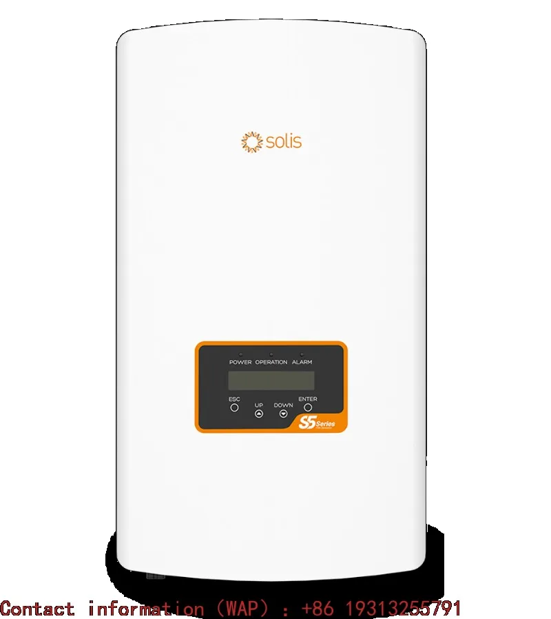Solis Three Phase 220V 5K 10K 15K 20K 25K 30K Grid-Tied PV String Inverter with 2MPPT IP66 S5-GR3P(5-30)K-LV