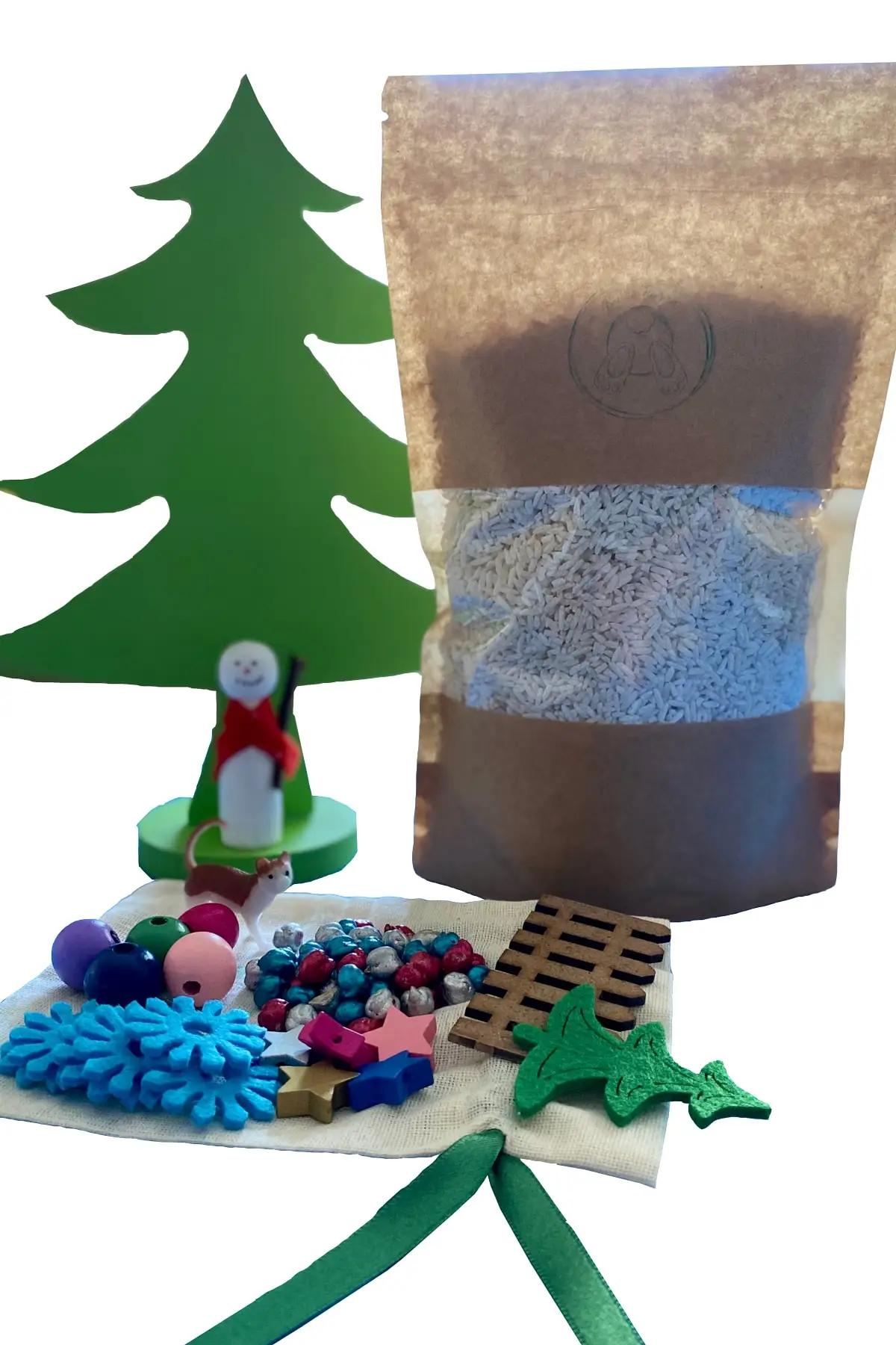 Schnee Themen Sensorischen Spiele Material