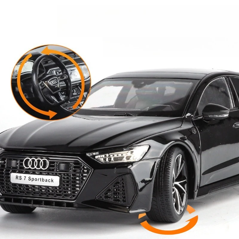Wito 1:18 RS7 Key Edition Alloy Car Model Ornament Toy Delivery Gift Car