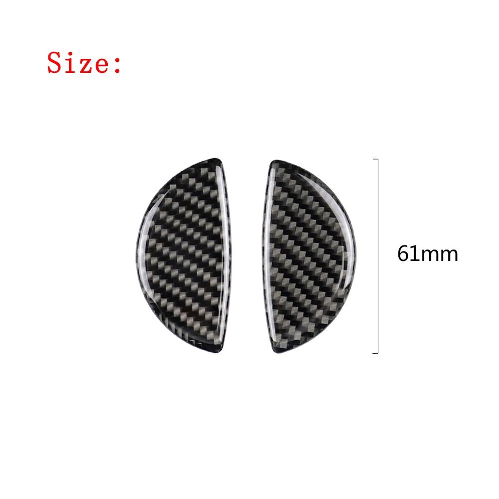 Carbon Fiber Inner Door Handle Cover Sticker Interior Modification For Mini Cooper R55/R56/R60/R61 F55 F54 F60