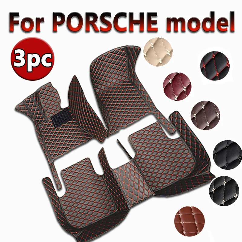 Car Mats Floor For PORSCHE Cayman 987C 981C Cayenne Mancan Boxster 987 981 911 911s 997 Panamera Car Accessories