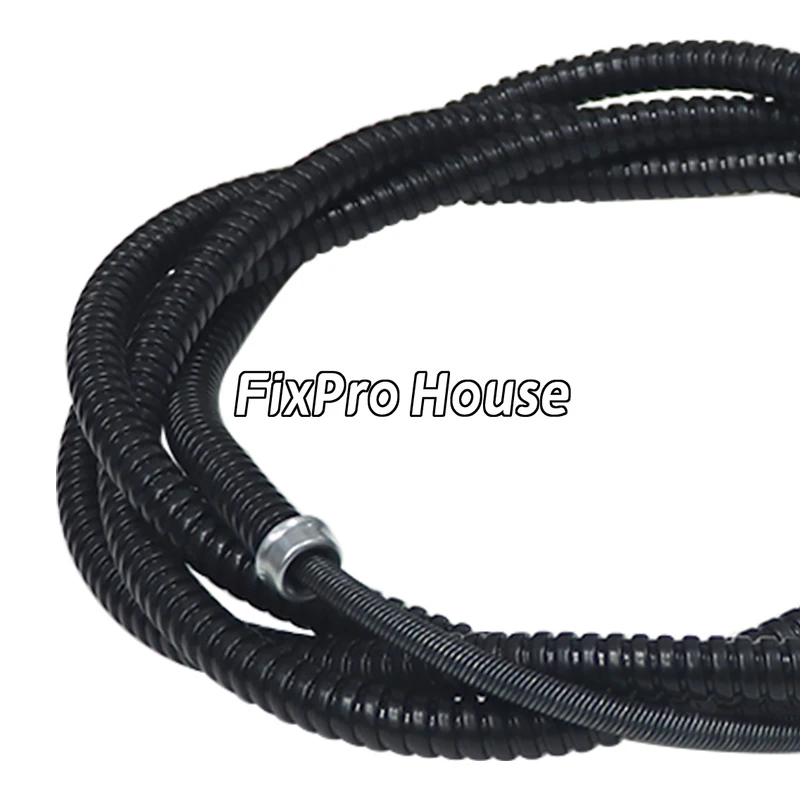 1.5/3M Drain Snake - Heavy Duty Pipe Cleaner Solid Chain Spring Unclogging for Sewer Oil Clogs Home Industrial Plumbing Tool