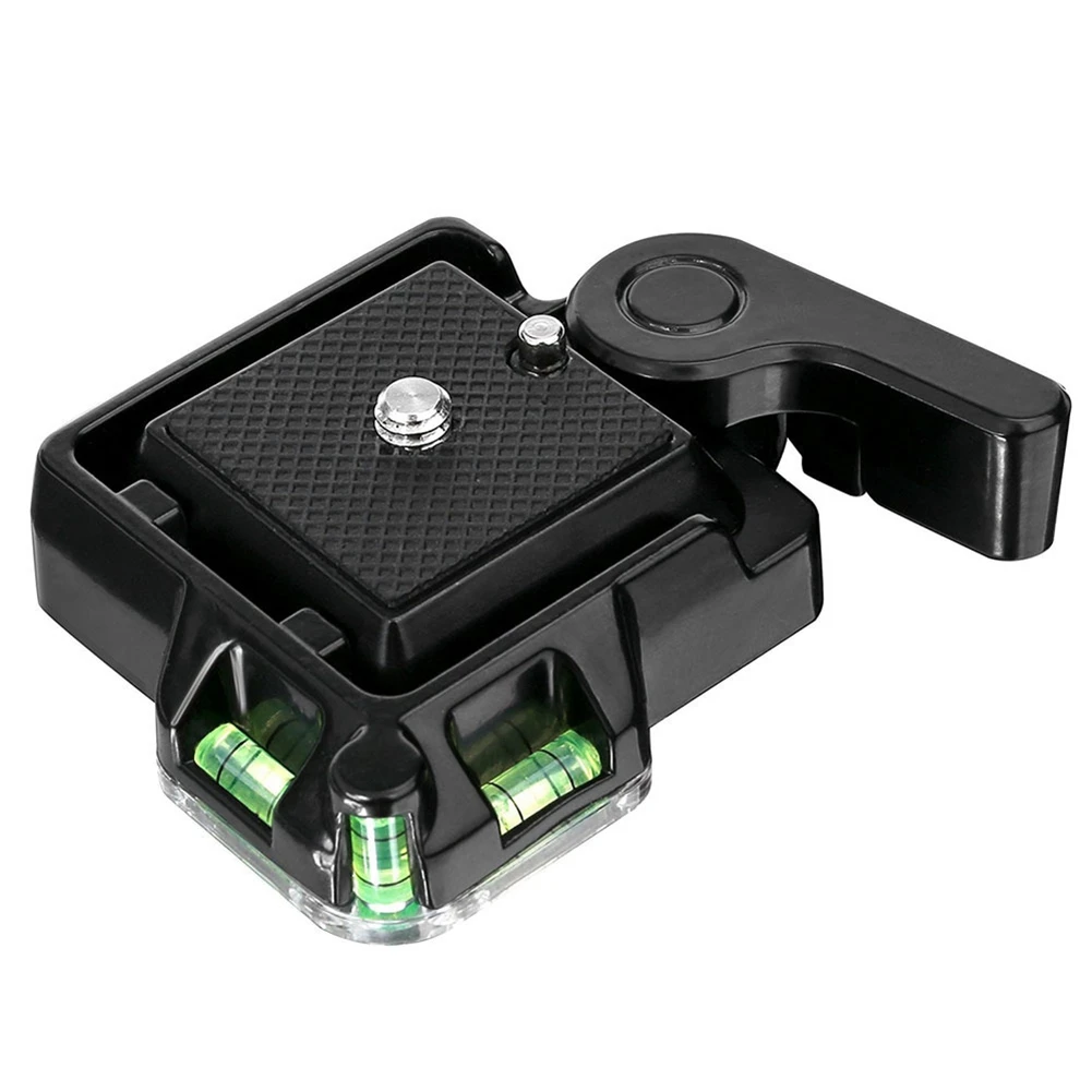 QR40 Quick Release Clamp Adapter for Camera Tripod with Manfrotto 200PL-14 Compat Plate BS88 HB88 Stabilizer Plate