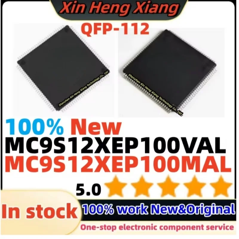 

100% New 1PCS MC9S12XEP100VAL MC9S12XEP100MAL QFP-112