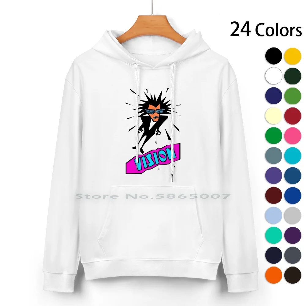 

Vision Psycho Stick Pure Cotton Hoodie Sweater 24 Colors Vision Mark Gonzales Vision Gator Old School Skateboard Vision Street