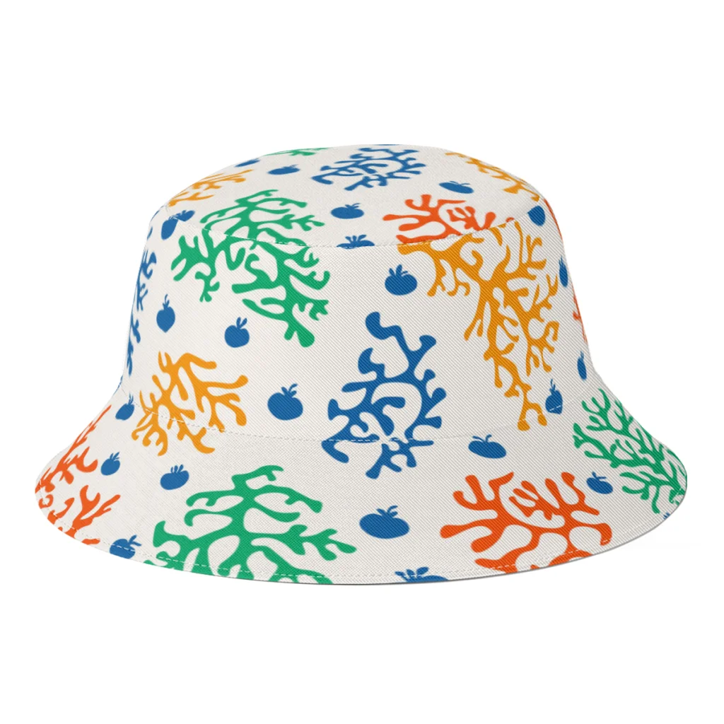 

Spring Abstract Organic Bucket Hats for Boys Girls Awesome Fisherman Hats Journey Gorros Panama