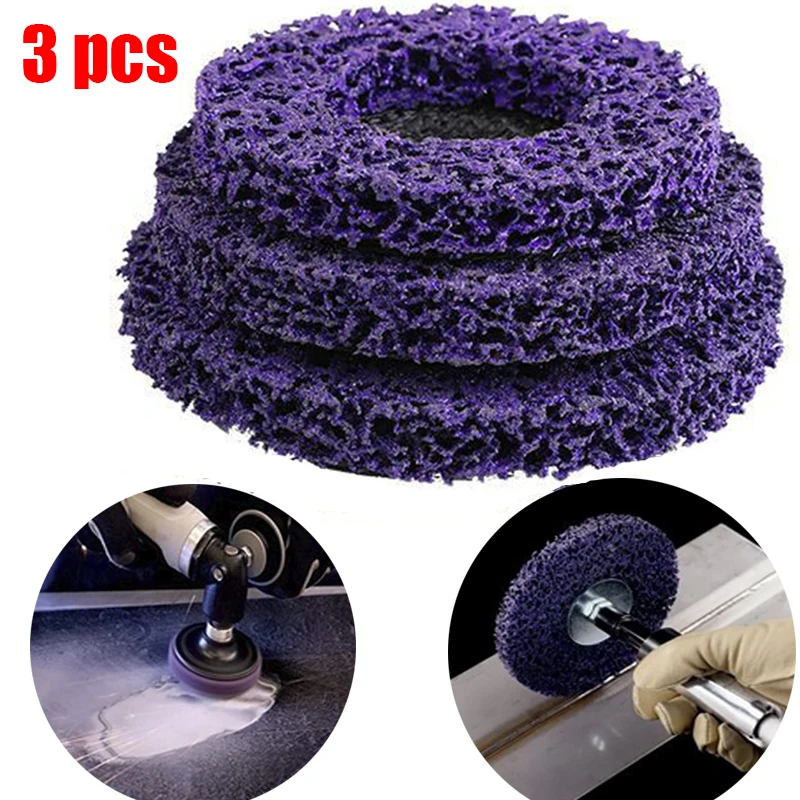 3 PC Diamond Grinding Wheel 125mm/100mm Flap Disc Abrasive Tool Belt Grinder Polishing Buffing Wheels Angle Grinder Accessories