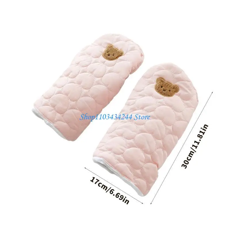 Year Round Protections Gloves Warm Hand Cover for Baby Carriage Ensuring Soft Comfortable and Wind Resistance