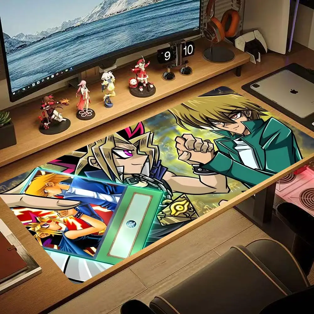 

Yu-Gi-Oh Monster Card Anime Cartoon Mouse Pad 90x40CM non-slip Gaming Mousepad Gamer E-Sports Mouse Mat Game Mechanical