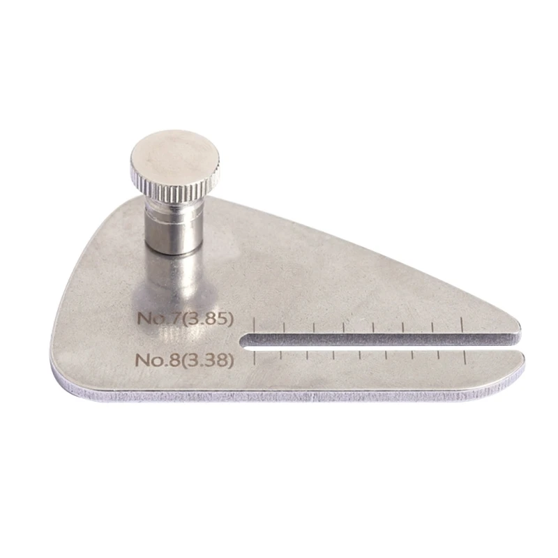 

Leather Stitching Aid Plate, Stainless Steel Leathercraft Aid Plate