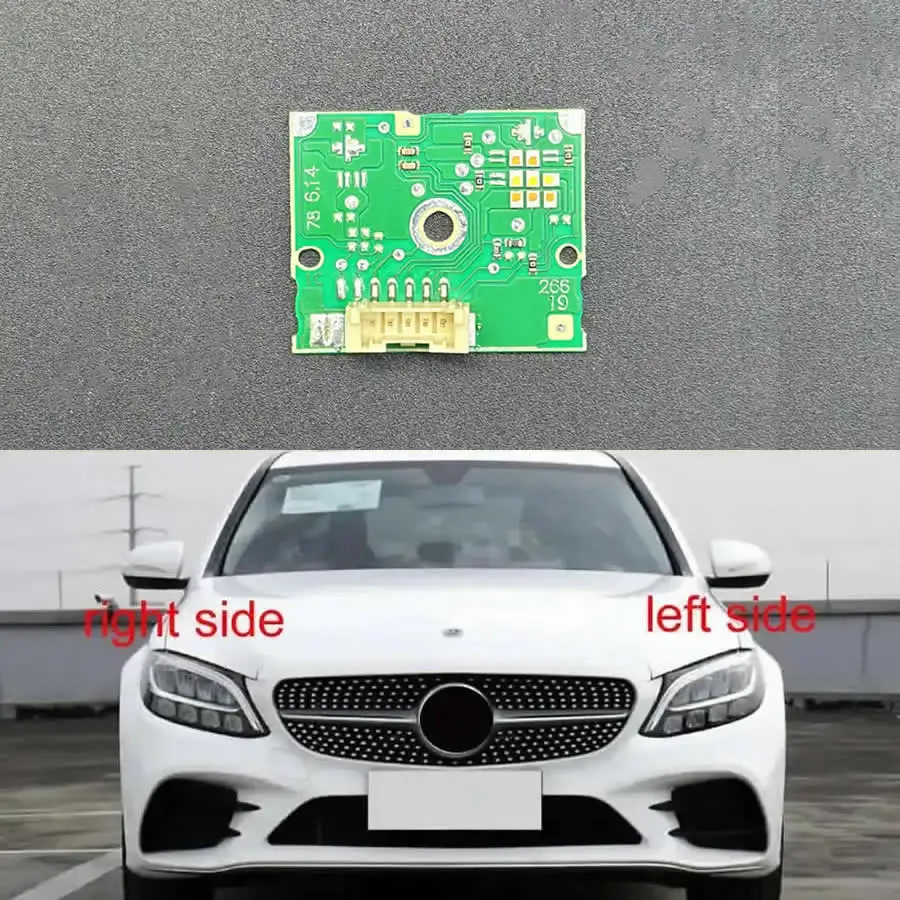 For Benz C-Class W205 2019 2020 2021 2022 Low configuration Replace Headlight Daytime Running Light Source Module
