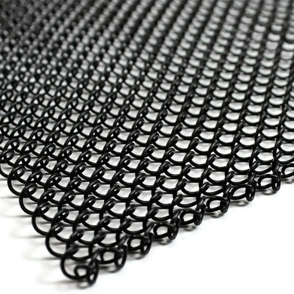 Replacement Fireplace Mesh Curtain Spark Protector Metal Screen For Wood Burning Stove Hearth Safety Accessory