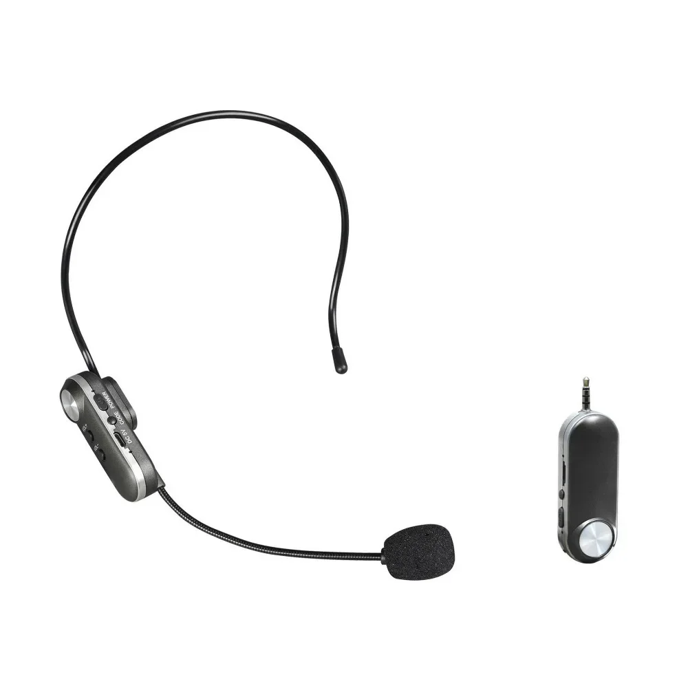 

Wireless Microphone System Transmission UHF Wireless Microphone Headset Receiver Headset Microphone for Voice Amplifier