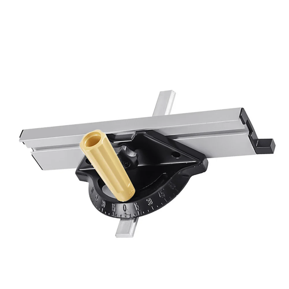 Precision Angle Gauge Miter Gauge Workshop Use ABS Engineering Plastic Parts Sturdy Triangular Base For Table Saws