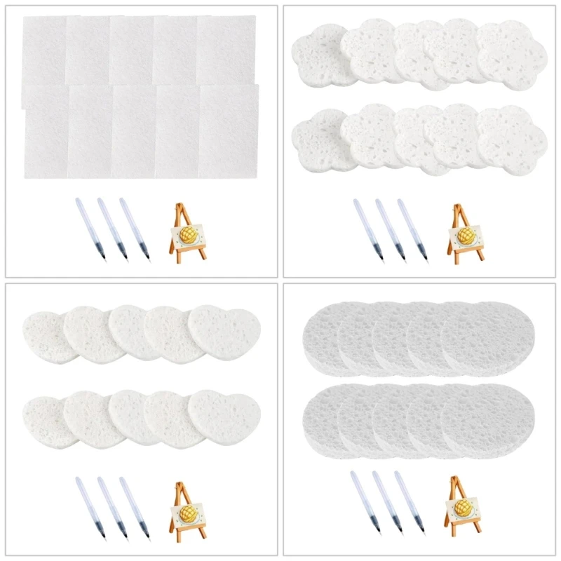 10 Vellen DIY 3D Bladerdeeg Schilderij Papier Knutselsets Met Markers En Miniatuur Schildersezel Voor Kinderen Volwassen Textuur