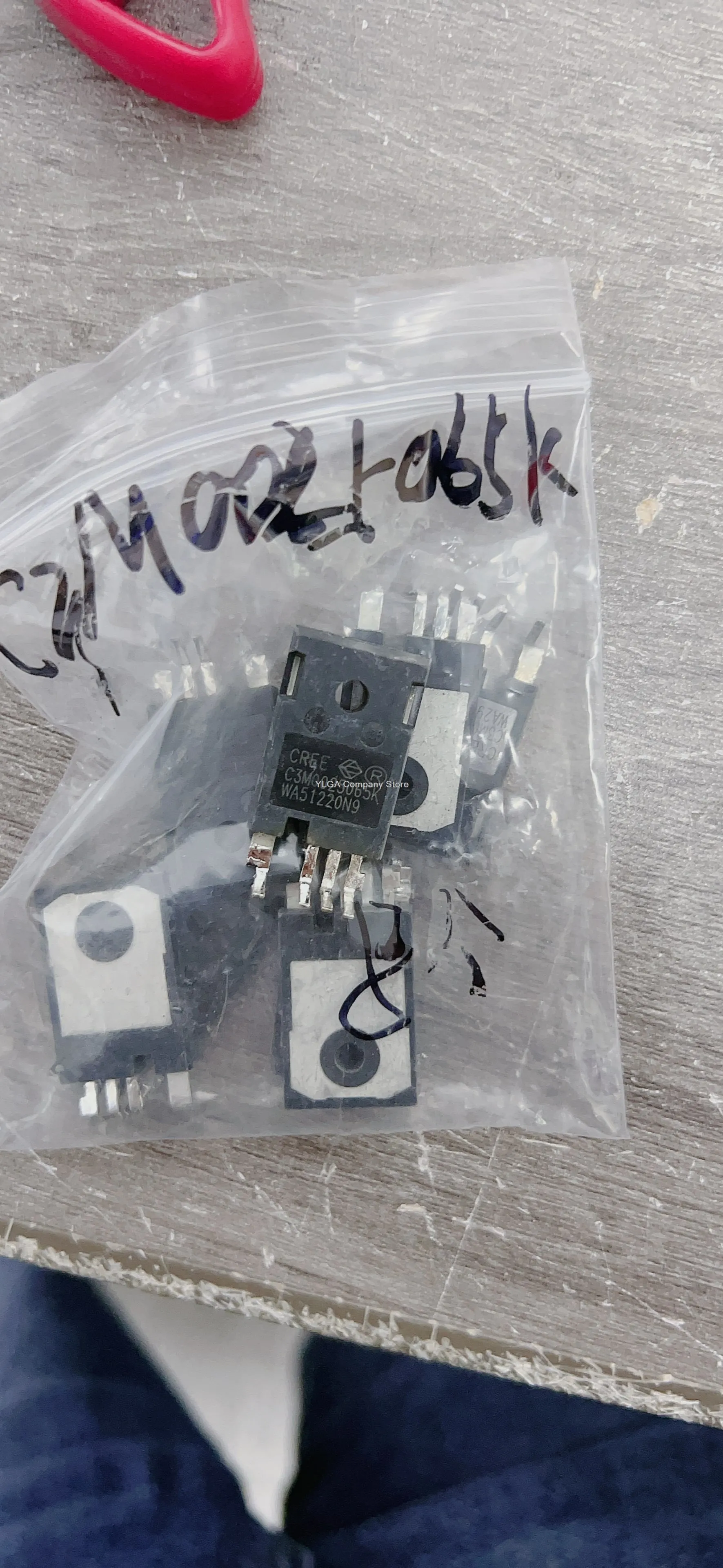 C3M0025065K imported four pin 97A/650V silicon carbide MOS transistor with low internal resistance     2PCS