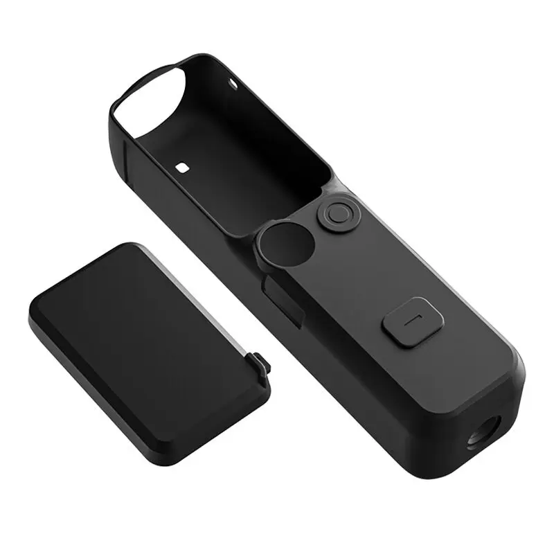 غطاء حماية من السيليكون للجسم والشاشة من PyroGraphy OSMO Pocket3، صديق للبشرة، ملمس سهل التركيب لـ DJI OSMO Pocket3