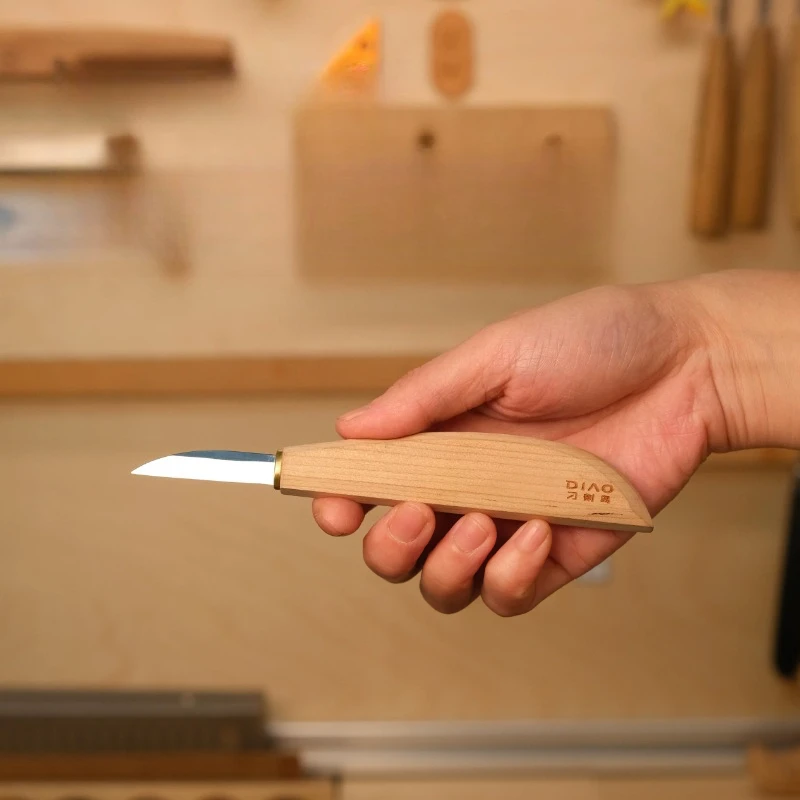 Woodworking Carving Tools Hand Fine Stainless Steel Knife with Needle File Wood Chisel Kit Wood Fine Carving Knife Hand Tools