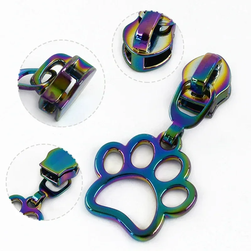 5/10/20 stuks 5 #   Nylon Ritsen Schuifzak Zip Reparatiesets Naaien Kleding Sluiting Rits Cursor Bagage Decoratie Ritsen Trekkop