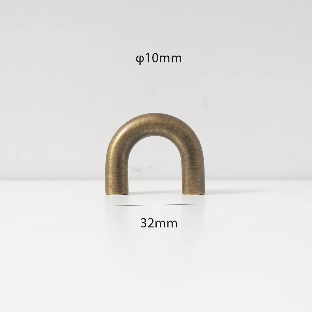 Tinyhob Minimalisme Brons Meubelgrepen Garderobe Keukenkast Garderobe Nachtkastje Kleine kasthandgreep Decoratieve knop