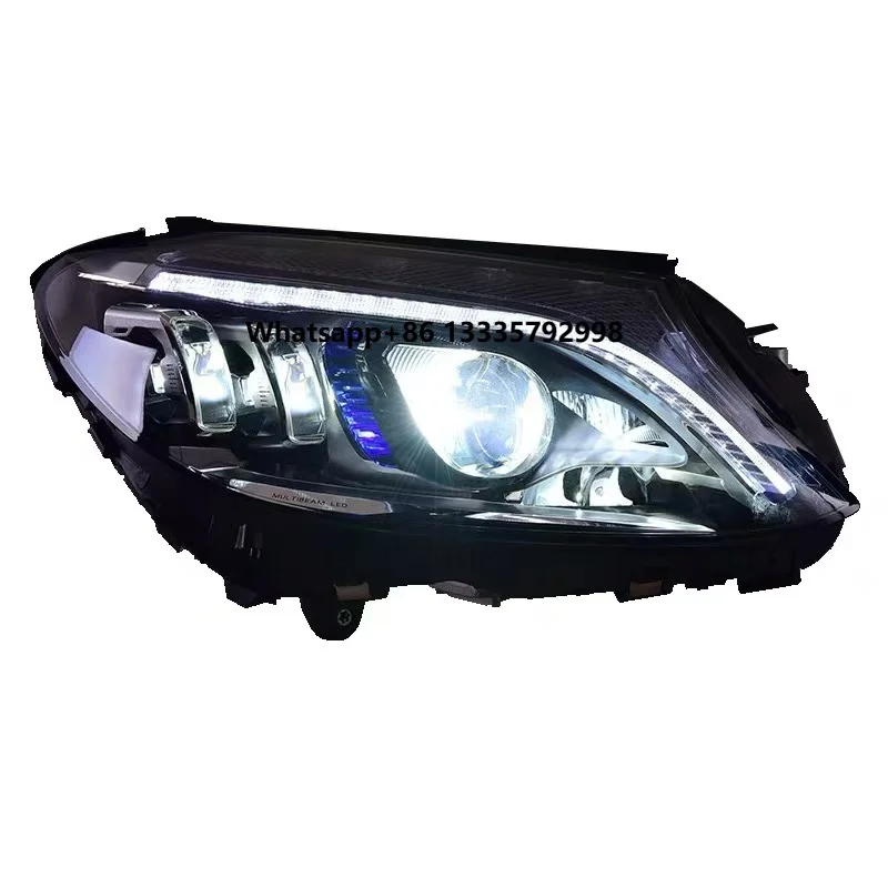 

High Quality LED Headlights for Mercedes Benz C-Class W205 Factory Hot Selling New Car Lighting System for C180 C200 C300 C63