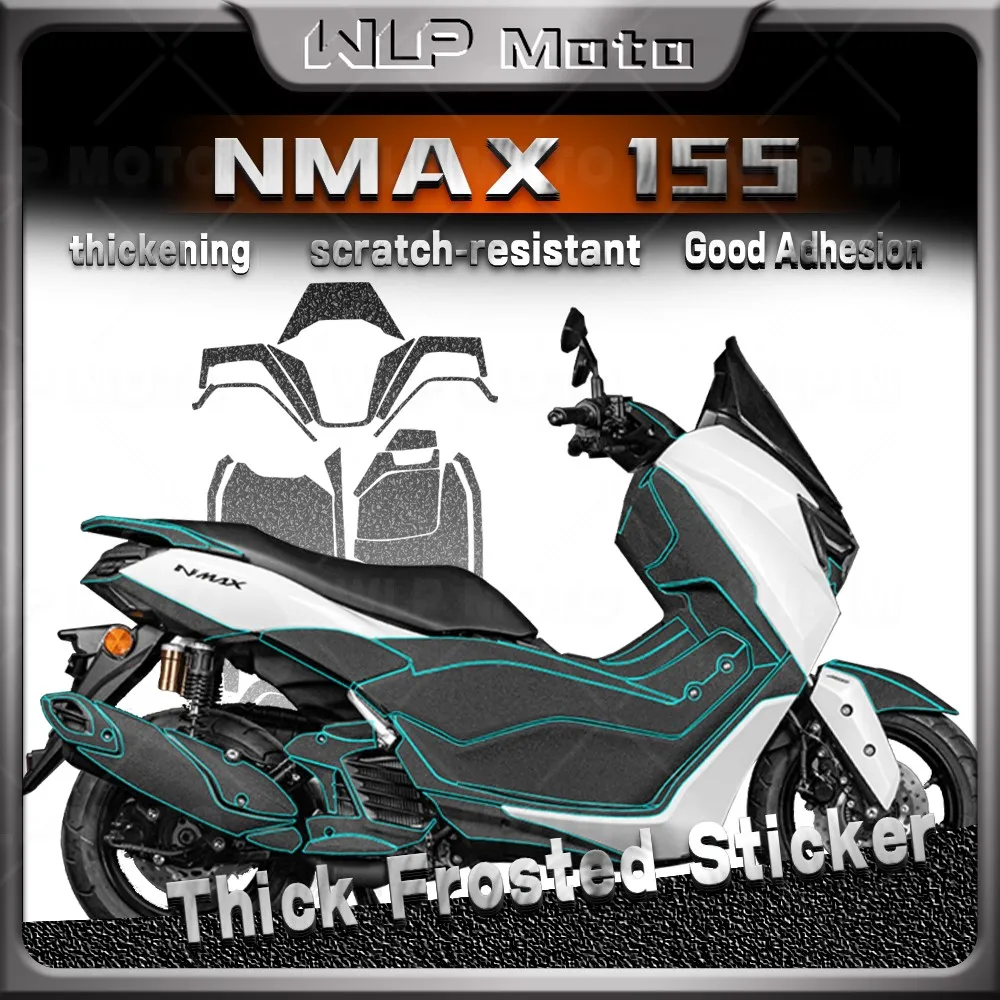 

Motorcycle Carbon Fiber/Frosted Fuel Tank Protector Sticker Full Body Fairing Decal Waterproof For Nmax 155 NMAX155 2020-2025