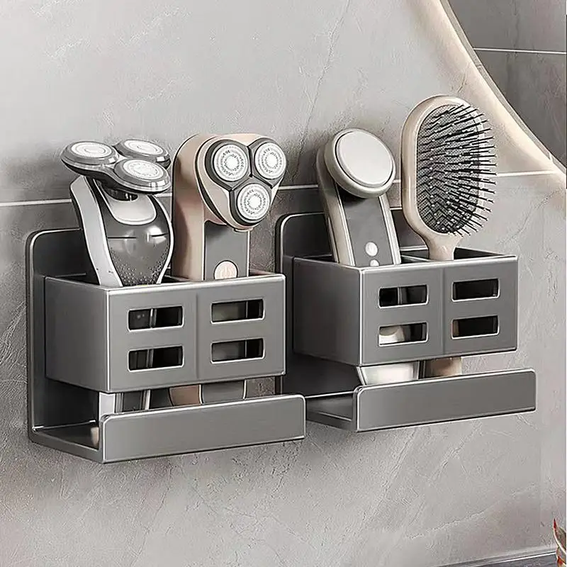 Bathroom Shelves No Drill Toilet Paper Storage Wall-Mounted Bathroom Shelves Over Toilet Floating Bathroom Shelves For Inside