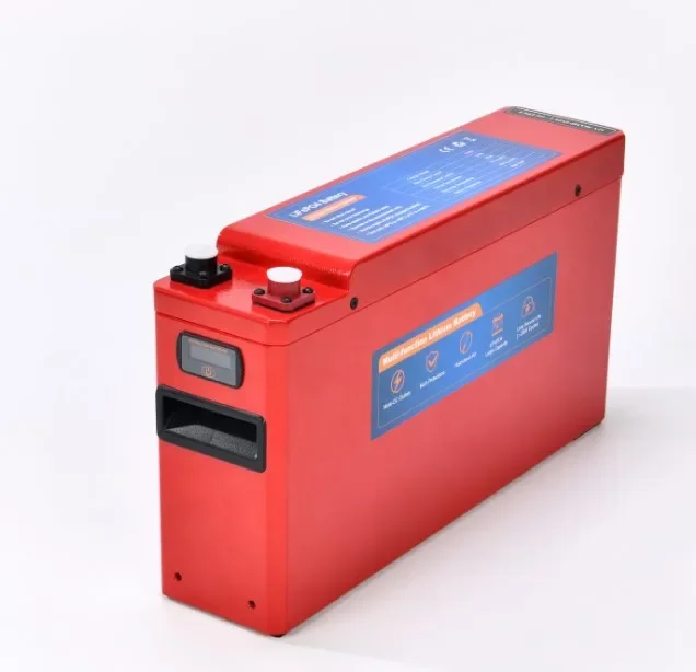 6000 Cycles Diy Battery Case Aluminum Lifepo4 Slim 12V 100Ah 12V100Ah With Usb Front Terminal Slimline Fall Batterie