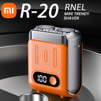 Xiaomi Men Electric Smart Shaver Mini Portable Dual Blade Rechargeable Shaver Digital Display Wet And Dry Use Men's Gift Shaver