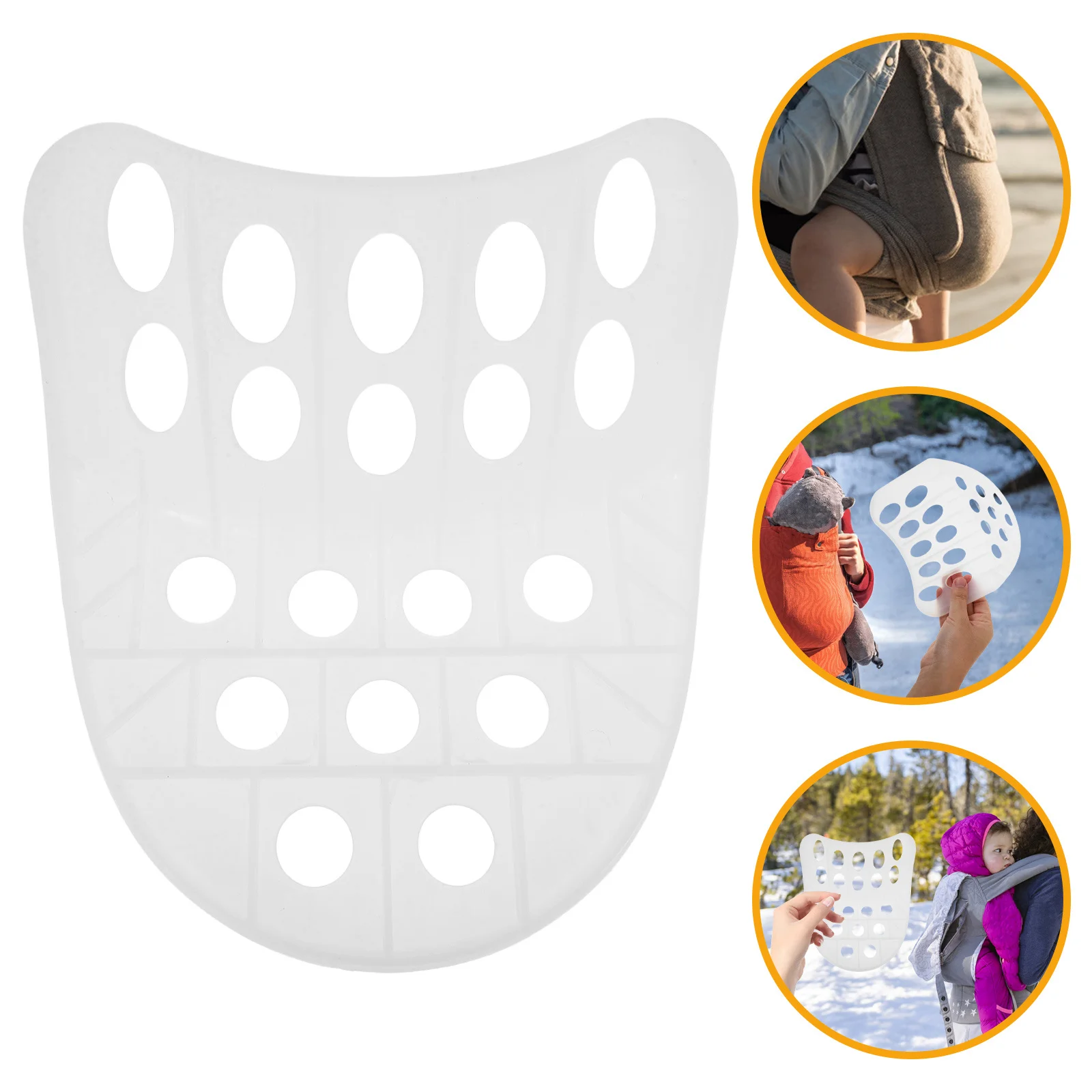 

Waist Hip Seat Insert Replaceable Core Plastic Breathable Mesh Lightweight Foldable Baby Carrier Support For Infant car