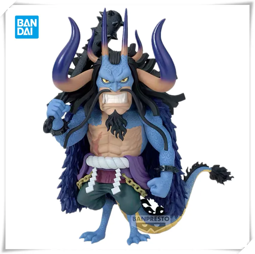 

In Stock Original BANPRESTO World Collectible Figure One Piece Man-Beast Form Kaido Figure Anime Model Genuine Boxed Toy