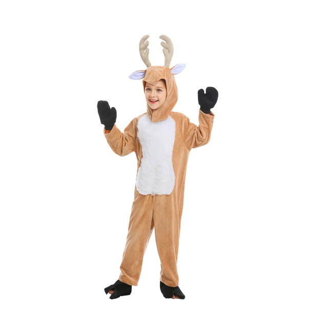 

Directly Factory Sell Kids Cute Reindeer Halloween Costume Kids Halloween Reindeer Costume