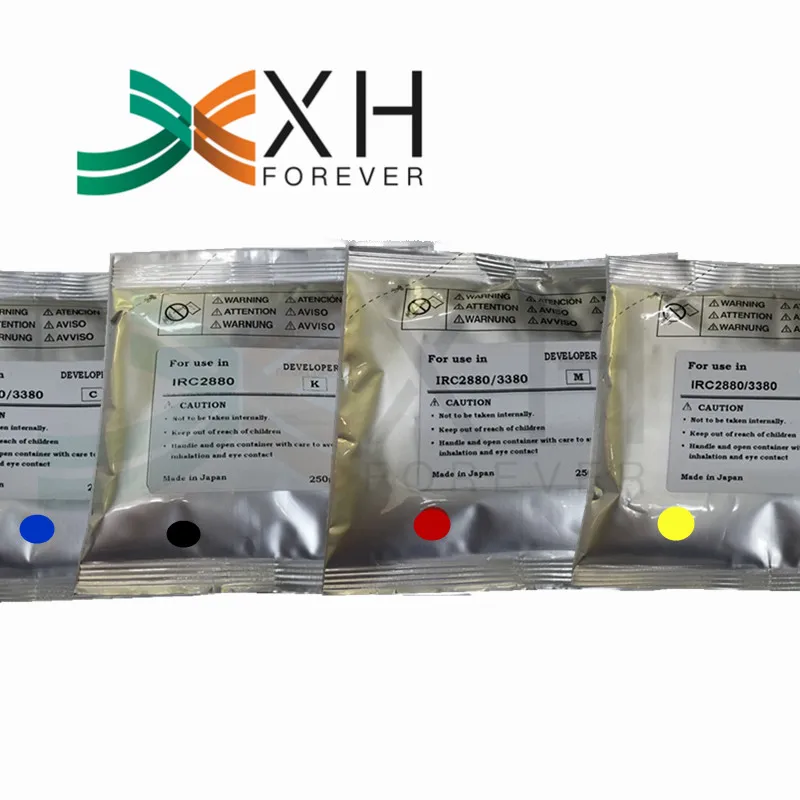 1Set KMYC Developer Powder for Canon IRC 2880 3880 3380 Compatible IRC2880 IRC3880 IRC3380 Copier Spare Parts