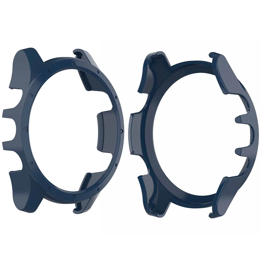 

Protective Pc Watch Case Thick Shatter-Resistant Smart Watch Cover Bumper Blue Compatible Forerunner 935 Scratch and Drop