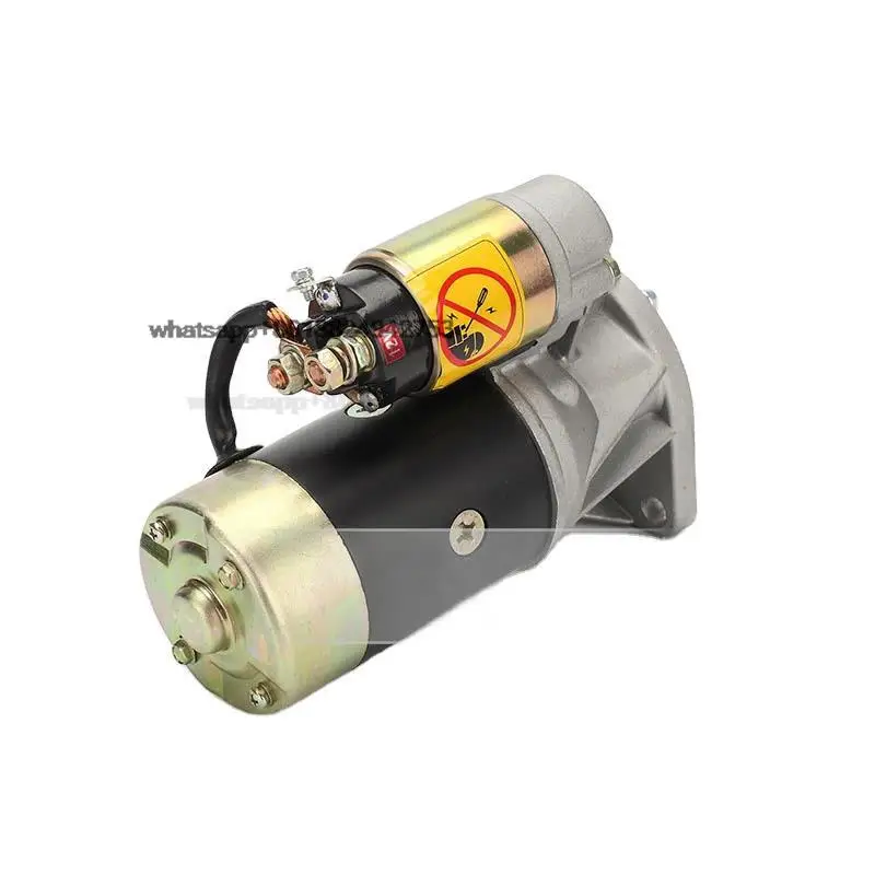 High quality SH60 HD307 SK60-6 4JB1 excavator spare part starter motor 8-94423-452-2