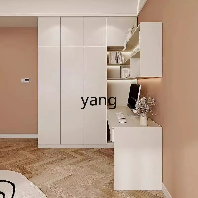 

Yhm wardrobe corner with desk cabinet combination small apartment bedroom household