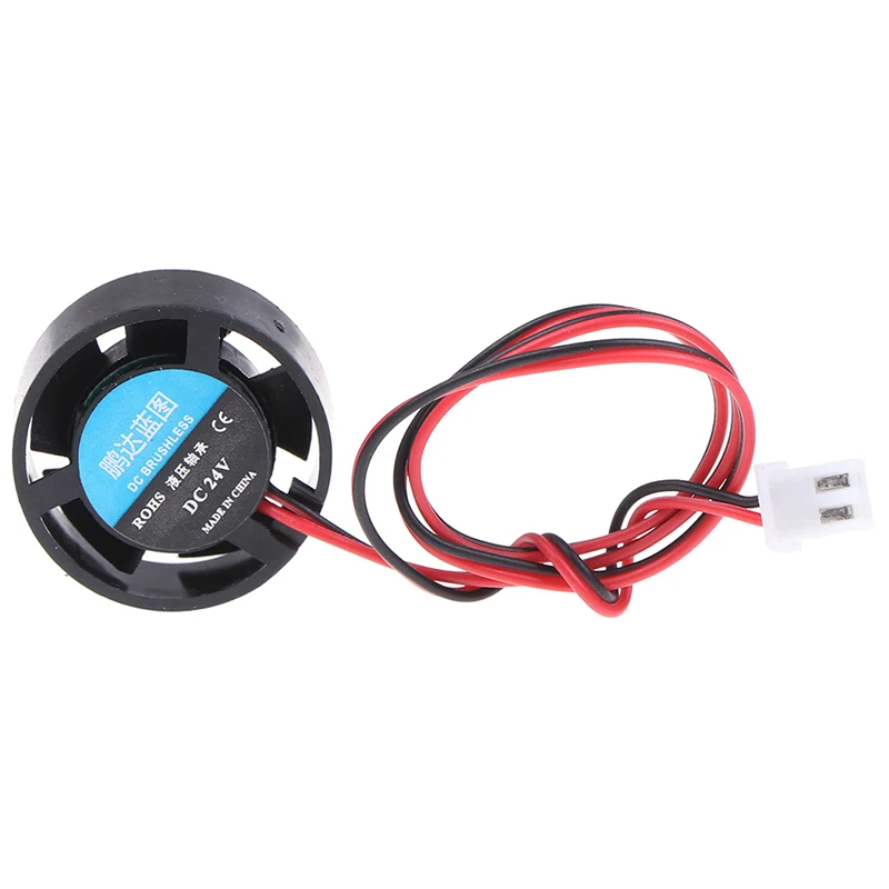 1 Pcs Cooler 2510 25.5x10mm 5V 9V 12V 24V Round 25mm Mini Micro Cooling Fan For LED Lamps Computer Radiator