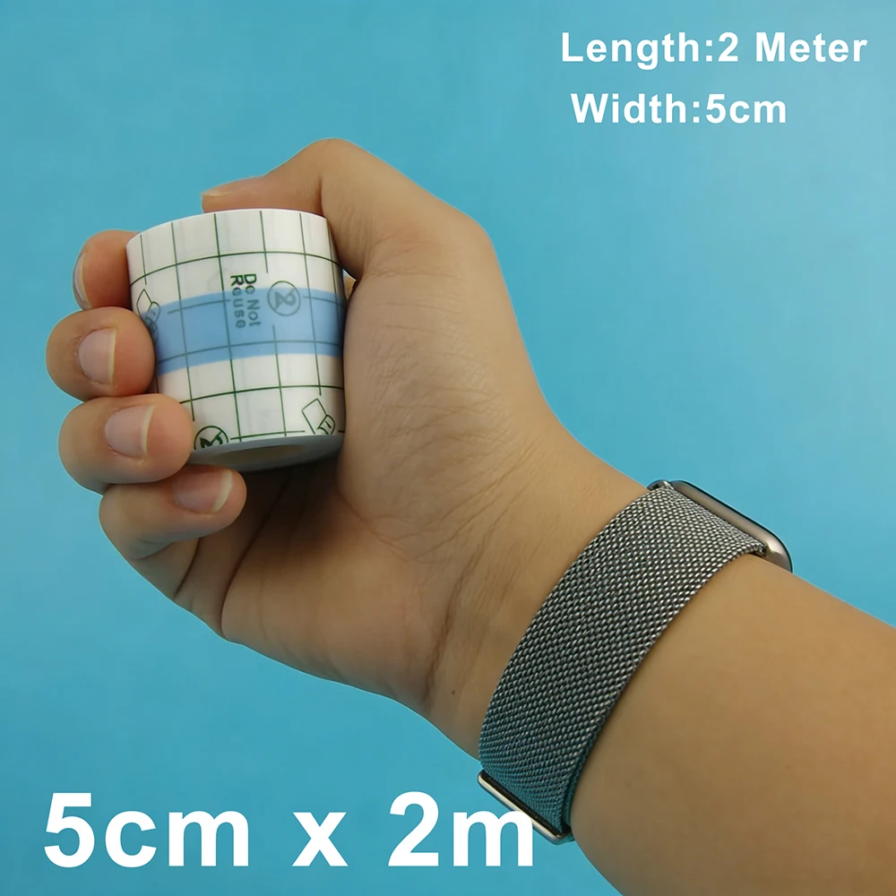 Wasserdichter Schutzfilm für Tattoos, PU-Klebeband für die Nachsorge, Heilung, Tattoo-Reparatur, transparente Hautreparatur-Bandage, Rolle