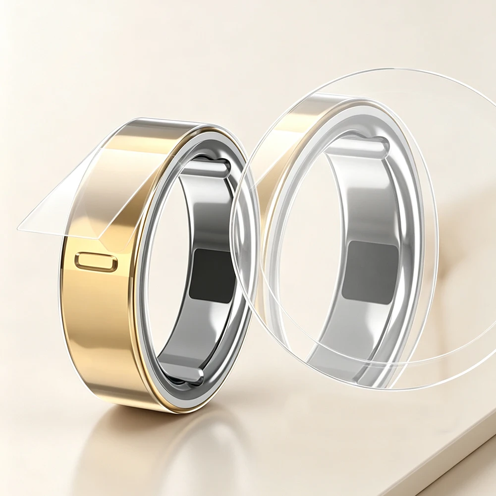 10Pcs Ultra-Thin Clear Cover Silicone Transparent Sticker For Oura Ring5 Invisible Anti-Scratch Protection