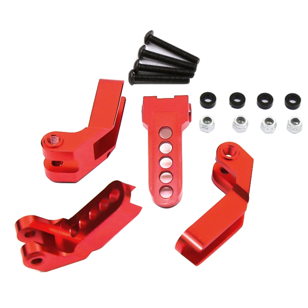 Metal Front & Rear Adjustable Hydraulic Bracket Shock Damper Towers Mount for TRAXXAS TRX-4 1/10 RC Crawler Car Parts,B