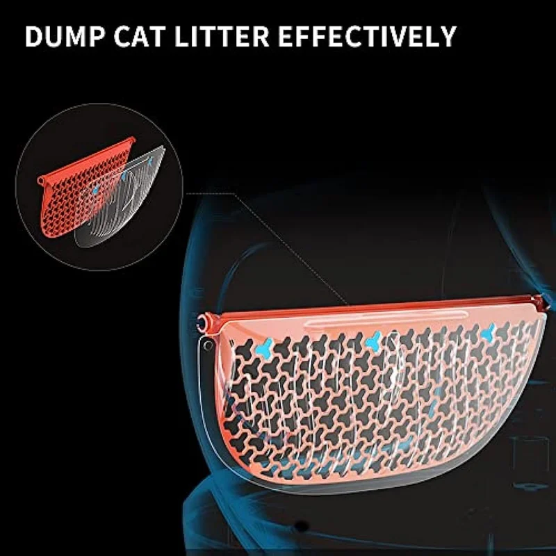 PETKIT Baffle for Emptying Cat Litter One Click Cat Litter Remover Exclusive for PETKIT PuraMax Self-Cleaning Cat Litter Box 3Ps